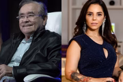 Itamar Serpa e Monique Elias