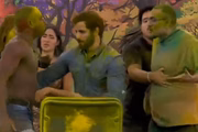Davi e MC Bin Laden brigando no BBB 24