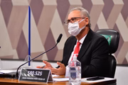 Relator da CPI da Covid-19, senador Renan Calheiros (MDB-AL)