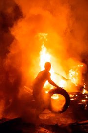 Protestos contra o apagão que atingiu o Amapá