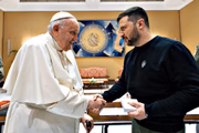 Papa Francisco e Zelensky