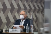 Renan Calheiros, relator da CPI da Covid