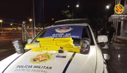 Policiais encontraram 17 tabletes de maconha no Sol Nascente
