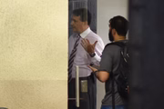 Delegado Laércio Rossetto acompanha perícia na escola