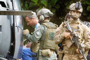 Marcola quando deixou presídio para ir ao Instituto Hospital de Base fazer exames