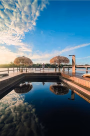 A piscina de rio 