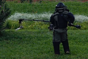 Desativação do explosivo mobiliza bombeiros e policiais militares