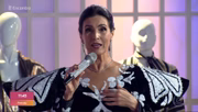 Usou um dos vestidos da apresentadora