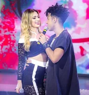 Os dois quando estavam juntos 