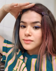 A apresentadora se divertiu com os fãs
