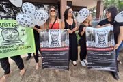 O grupo pede justiça pelos maus-tratos contra os gatos tigrados