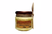 Manteiga de cacau 100% pura, da Insitta - R$ 42,20. <a href="https://portalvegano.com.br/produto/manteiga-de-cacau-da-amazonia-prensada-a-frio-100-pura-e-vegetal-100g-insitta-5839" target="_blank" rel="noopener">Compre aqui</a>