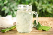 O suco é uma das opções para obter as propriedades da babosa