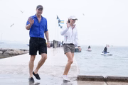A primeira parada do casal pelo Caribe foi em Belize
