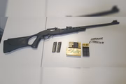 Arma usada no assassinato de fazendeiro
