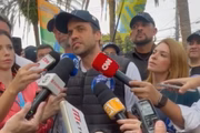 Pablo Marçal em evento na zona sul de São Paulo