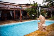 Casa de Meneghine na Barra é usada para festas