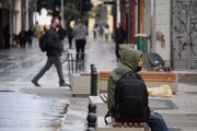 Por volta de 7h da manhã, os termômetros marcaram 5°C em média na capital. A região central está com 8°C