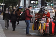 Durante a tarde, a média da temperatura máxima alcança os 18°C