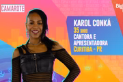 Karol Conká era uma das favoritas no início do reality