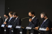 Doria e equipe
