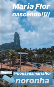 e vista para o Morro do Pico 