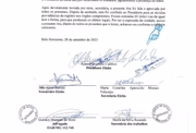 Sete dias depois de assinar com o INSS, uma ata de eleição da Unsbras é registrada em cartório; presidente eleito e pai do empresário Rodrigo Rosolem, do Grupo THG