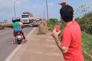 Vereador filmava estado precário da ponte quando estrutura caiu. Veja