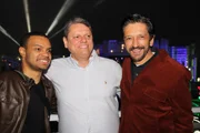 O vereador Fernando Holiday, Tarcísio e Nunes