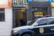 Hotel do tipo hospedaria na região da Cracolândia, alvo de operação da Polícia Civil