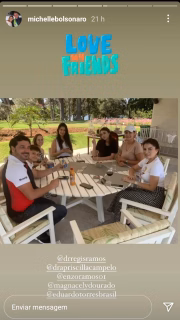 Almoço teve jogo de cartas