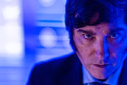Javier Milei é o candidato da direita nas eleições argentinas