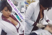 Kellen Queiroz era técnica de enfermagem mas se passava por médica na clínica de Bolivar Guerrero, preso após manter paciente em cárcere privado
