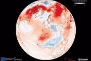 Novembro de 2024 foi 1,62°C mais quente do que a temperatura global do período pré-industrial