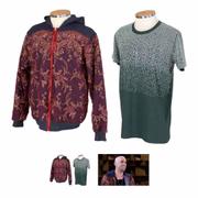 ... e roupas do acervo pessoal dele