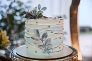 Detalhes do bolo de aniversário