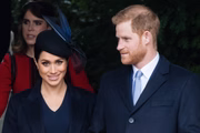 Meghan Markle e príncipe Harry não integram a família real desde janeiro do ano passado 