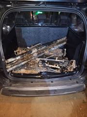 Nove armas furtadas do Exército foram encontradas pela Polícia Civil de São Paulo, na madrugada de 21 de outubro