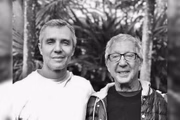 Abílio com o filho João Paulo, morto em 2022