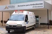 Hospital Brasília recebe paciente vindo de Manaus