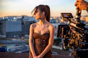 Giulia Be nos bastidores de Depois do Universo