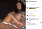 Pessoas na internet escreveram comentários ofensivos em fotos antigas de Sonza e Whindersson