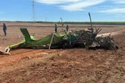 Fazenda onde avião caiu é localizada entre os municípios de Guaíra e Miguelópolis
