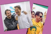 Ator já se disse arrependido de ter apoiado Moro, Aécio e Bolsonaro