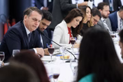 Brasília, 14/06/2019. Presidente Jair Bolsonaro recebe jornalistas para Café da manhã no Palácio do Planalto. Entre os temas abordados, estavam a demissão do presidente dos Correios, a relação com Santos Cruz e o ex-presidente Lula