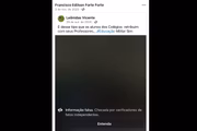 Postagens de Francisco Forte foram retiradas do ar por apresentar conteúdo falso