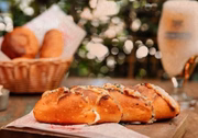 Pão de alho do Caminito Parrilla