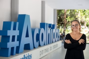 Hoje ela é integrante do projeto "Acolhidos pelo Trabalho", da AVSI