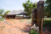 Cenário de destruição e abandono