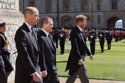 Harry voltou ao Reino Unido em abril para o funeral do avô Philip